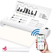 Compact & Portable A4 Thermal Printer, Fast Printing For Home Use