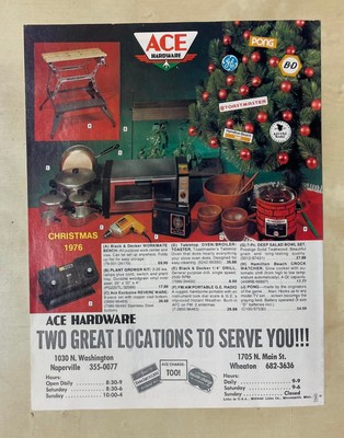 Vintage Original 1970s ACE Hardware Christmas Sales Catalog / Brochure |  eBay