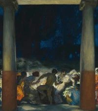 Bacchanal : Franz Stuck : 1905 : Archival Art Print