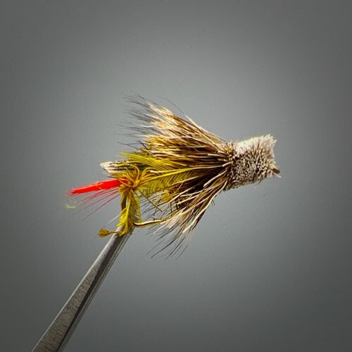 4 pc Topwater Hopper Set Size 10 Fly Fishing Flies for Trout