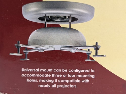 Sanus Systems Visionmount Projector Ceiling Mount New Open Box Silver Beige - Picture 18 of 18