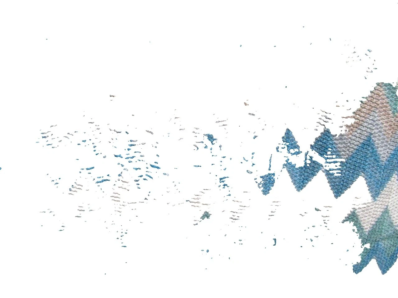 Tejido de Punto Chevron telas artesanales de Costura