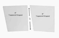 Quadra-Fire 2700i & Voyageur Woodstove Firebox Baffle Board, 2Pc, SRV7046-119