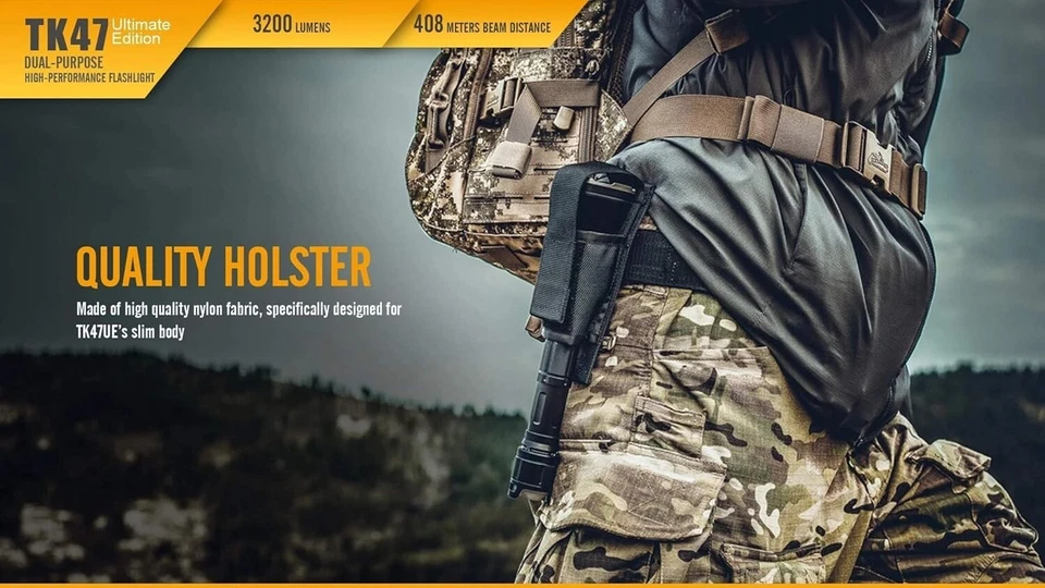 FENIX TK47UE XHP70 LED Flashlight, Maximum Brightness 3200 Lumens - Image 3 of 4