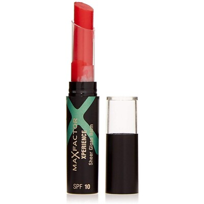 Max Factor Xperience Sheer Gloss Lip Balm SPF10 -03 Amber- NEW NEU