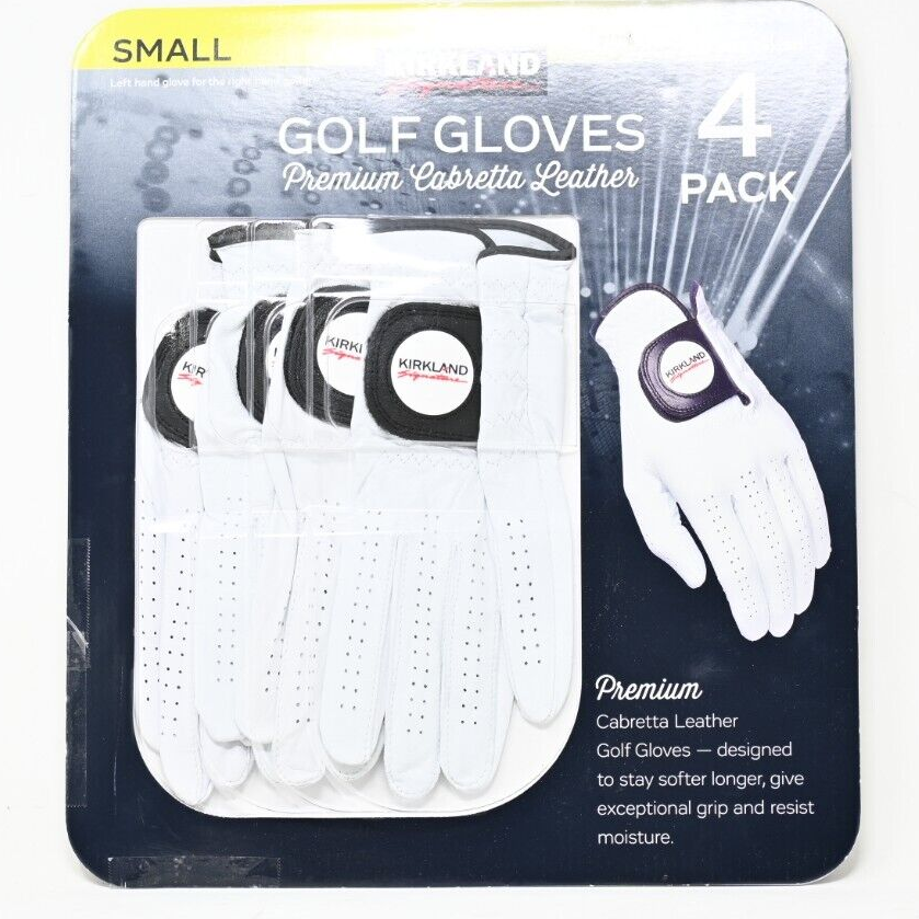 KIRKLAND SIGNATURE Golf Gloves Premium Cabretta Leather Left Hand Glove