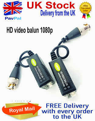 HD Video Passive UTP Balun  Innovative Camera PVD Connector for Seamless Integra