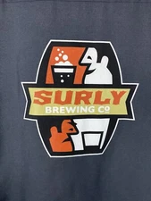 Surly Brewing Co 4XL Dickies Gray Work Shirt Classic Logo Twin Cities Minnesota