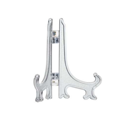 24 Pack 3 Inch Mini Clear Easel Display Stand for Sports Trading Baseball Cards - 第 3/9 張圖片