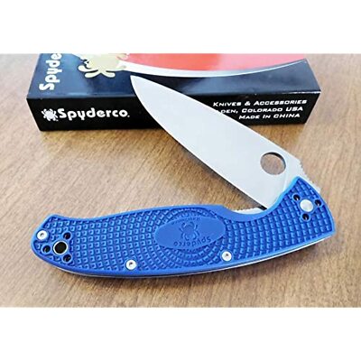 Spyderco Resilience Knife with CPM S35VN Stainless Steel, FRN