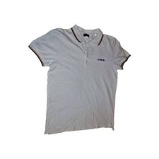 Polo Diesel bianca con colletto manica corta taglia S. (UNISEX)