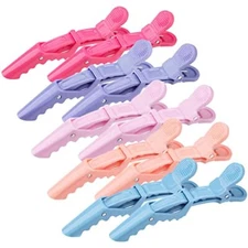 10Pack Professional Alligator Hair Clips for Hair Styling Salon Sectioning Clips