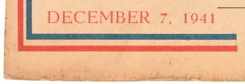 WWII Patriotic Loyalty Pledge Signed by Curtiss-Wright Aviation Employee - Picture 2 of 5
