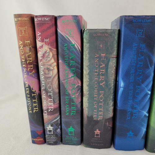 Komplettes 1. Auflage US Harry Potter Hardcover Buch Set 1-7 mit 4 Bonusbüchern - Bild 2 von 23