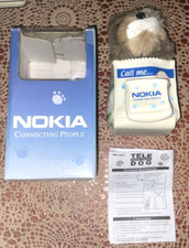 Older Nokia Yapping Dance Plush Tele Dog Barks Before Phone Rings As New in Box