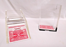 Professional Blackjack Dealing Shoe & Discard Tray 4-Deck Acrylic (NICE)