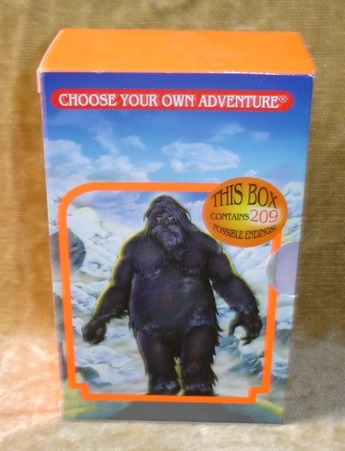 CHOOSE YOUR OWN ADVENTURE 6 BOOK BOX SET MONTGOMERY ABOMINABLE SNOWMAN RARE HTF - Imagen 3 de 7