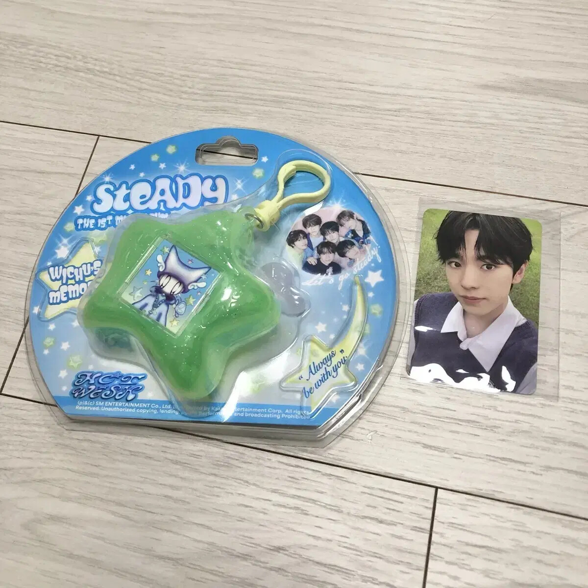 NCTWISH ユウシ Steady keying ver NCT WISH 1st Mini Album - Steady (WICHU's Memory Ver