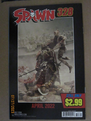 2022 IMAGE COMICS SPAWN #327B TODD MCFARLANE HOMAGE HAUNT VARIANT