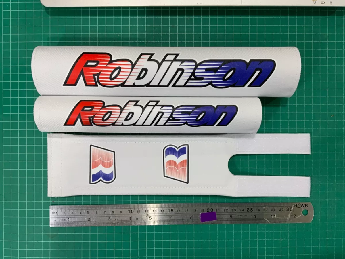 Robinson Bmx pads padset white