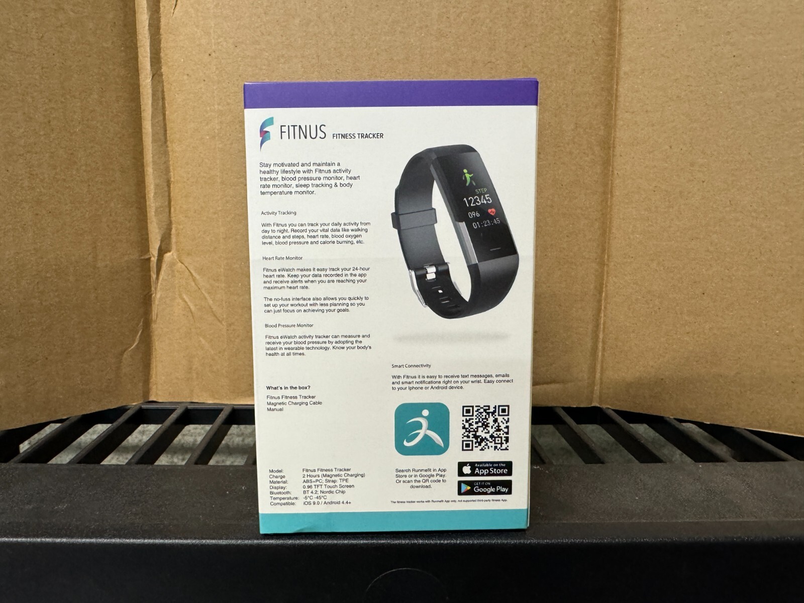 FITNUS Smart Watch Fitness Tracker V2 NewInBox Free Shipping! eBay