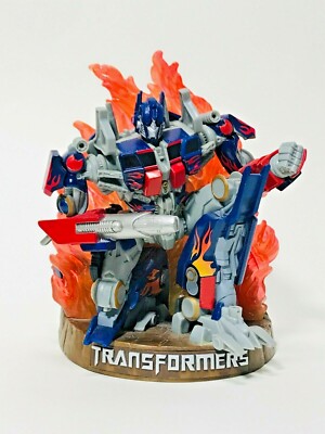 Transformers Unleashed Optimus Prime 7 Inch Collector's Statue Hasbro 2007 