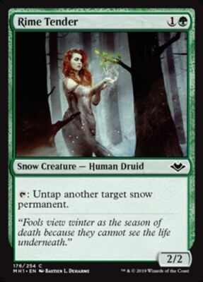 Rime Tender x4 4x Modern Horizons NM MTG