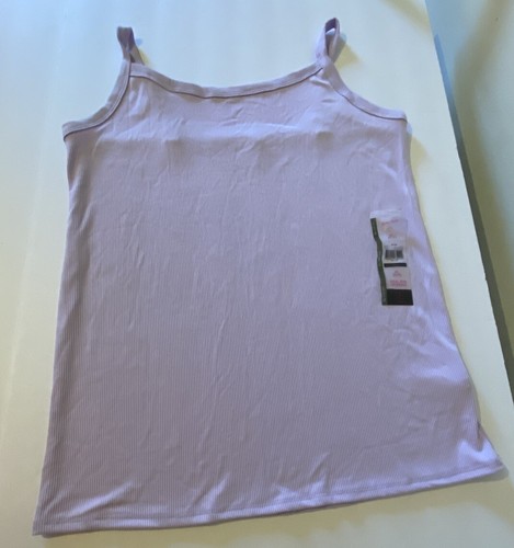 No Boundaries W tank top Rib Cami Lavender XL (15-17) Ideal For Beach Casual