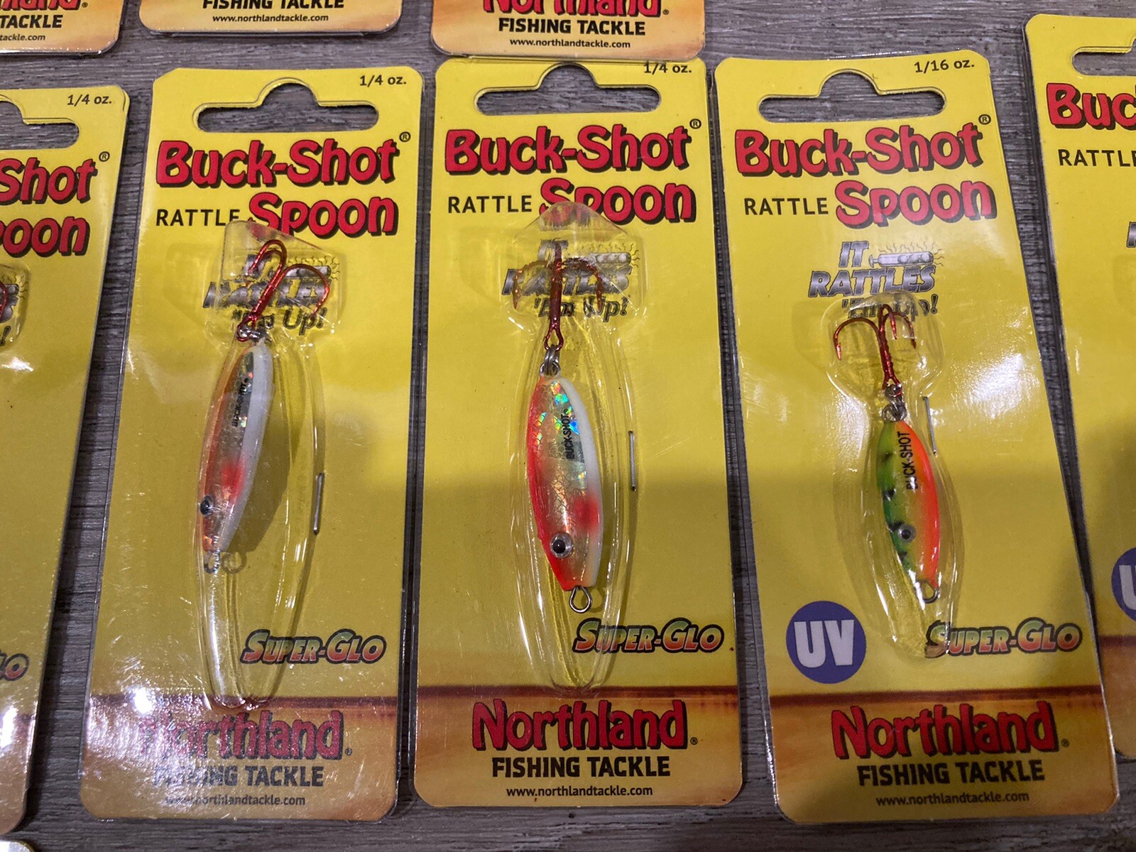 Lot of 50 Northland Spoons - Buckshot - Forage Minnows - Flutter - Mixed Styles - Image 7