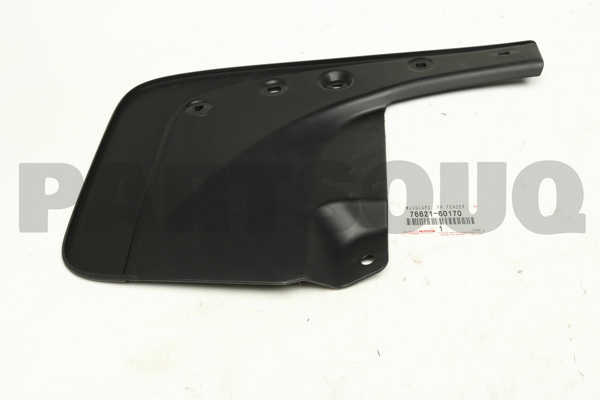 7662160170 Genuine Toyota MUDGUARD, FRONT FENDER, RH 76621-60170