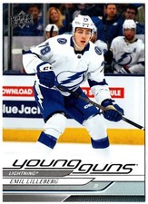 2024-25 Upper Deck Series 1 Young Guns EMIL LILLEBERG #241 Lightning UD YG SP RC