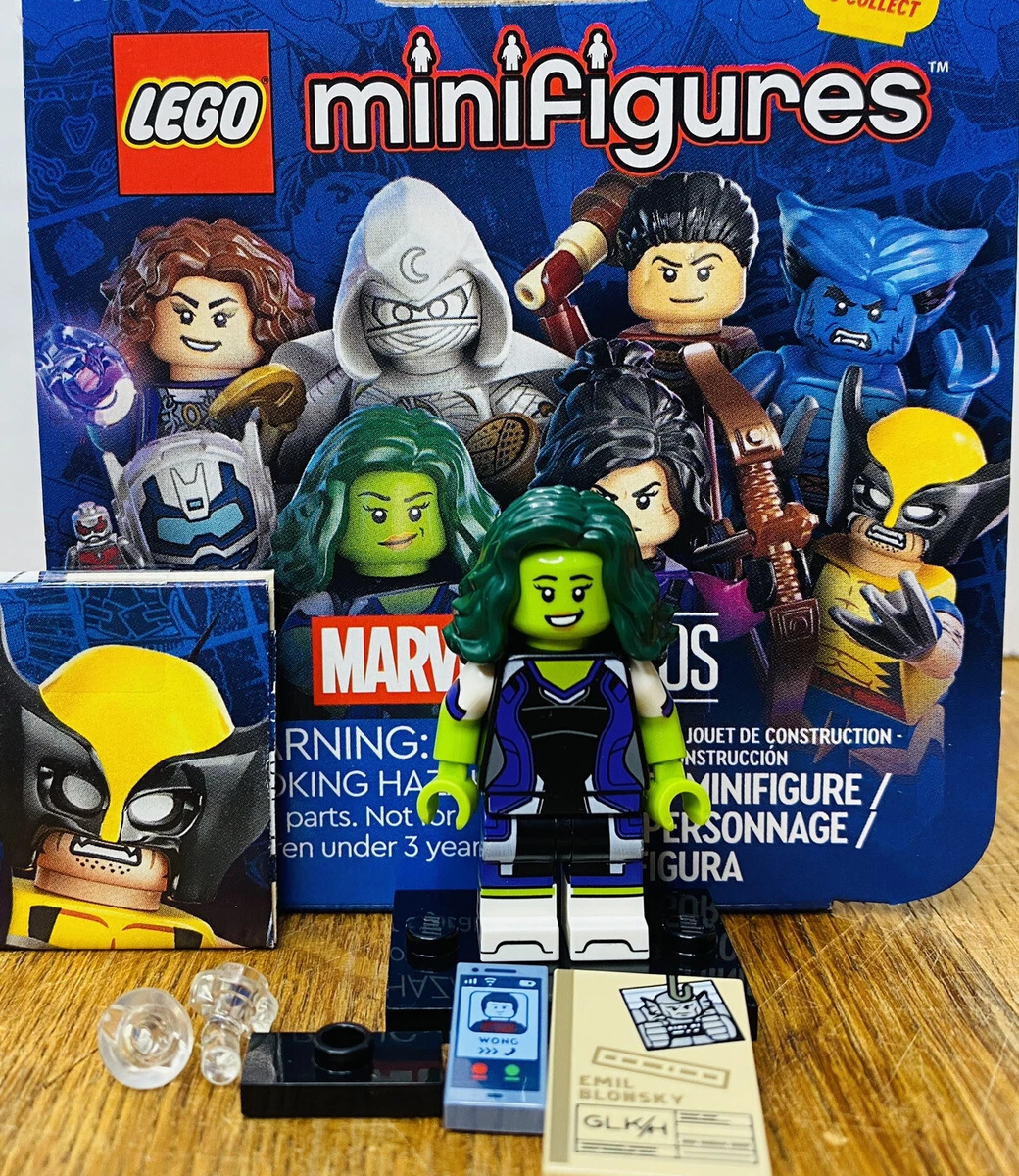 She Hulk 2023 LEGO MARVEL Series 2 Minifigure CMF 71039 Studios Mini Fig