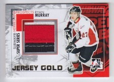 2010-11 ITG HEROES PROSPECTS RYAN MURRAY JERSEY GOLD /10 SUBWAY GAME USED 