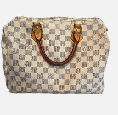 LOUIS VUITTON DAMIER バッグ Damier Azur Speedy 30 - Louis Vuitton – Statement Boutique
