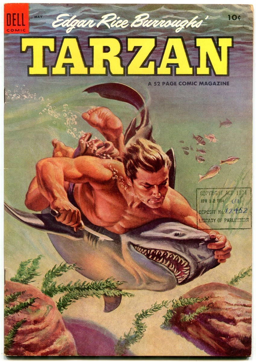 Tarzan--#56--1954--COMIC BOOK--Dell--VF- | eBay