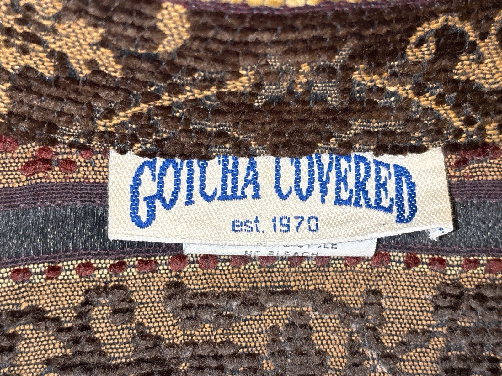 Gotcha Covered Tapestry Jacket Shacket Women’s Sz… - image 5