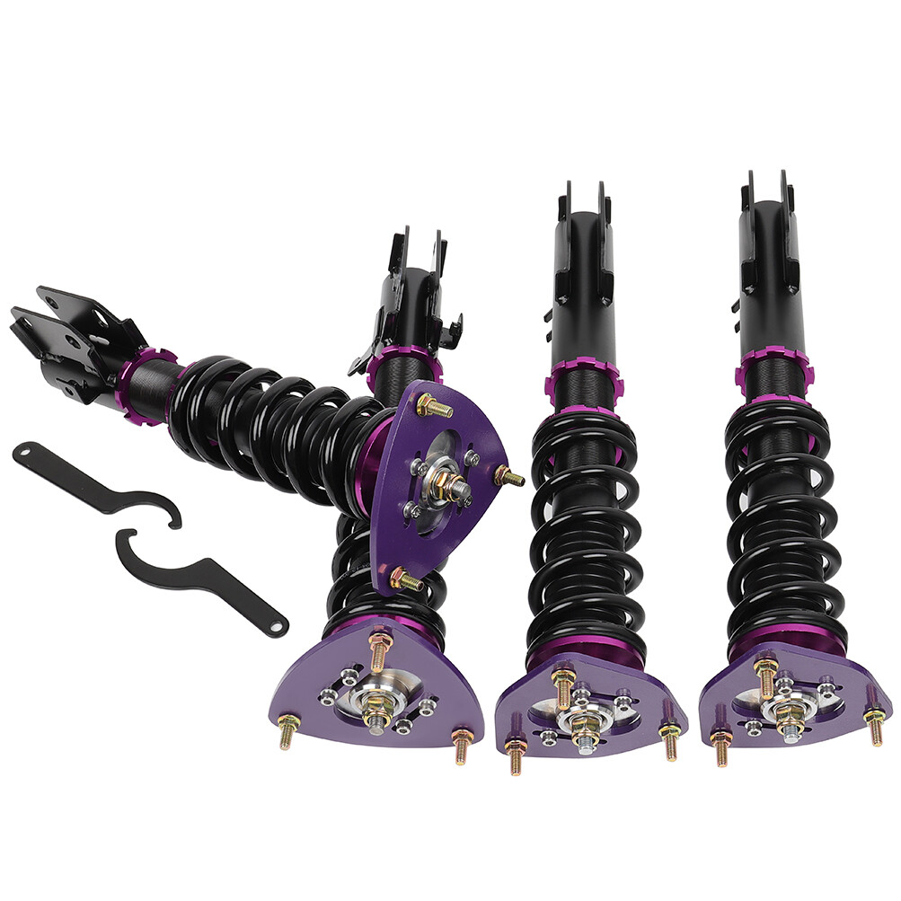 Set 4 Coilovers Shock Struts For 02-07 Subaru Impreza