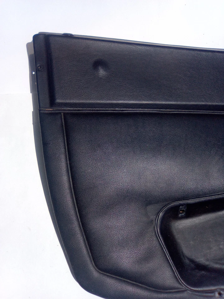 Porsche 944 Driver  Door Panel Left Side Interior Black Leather 85-91  Foto 3 de 4