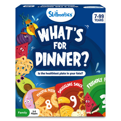 Skillmatics Card Game - What's for Dinner, Fun Strategy & Memory Game for Kids