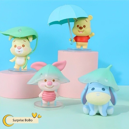 Winnie The Pooh Serie Temporada de Lluvias Tema Caja Ciega Figura Confirmada Juguete MINISO