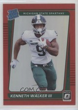2022 Panini Chronicles Draft Picks Red Prizm 34/149 Kenneth Walker III #21 1u6