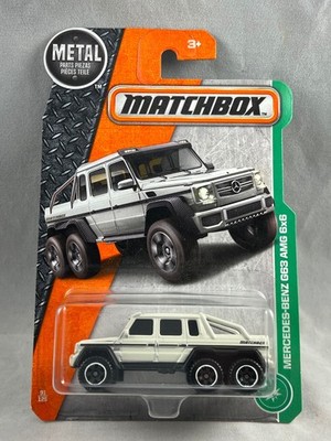 Matchbox Mercedes-Benz G63 AMG 6x6 White Silver 91/125