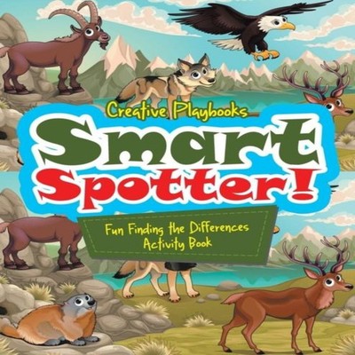 Smart Spotter! Fun Finding the Differences Activity Book Creative