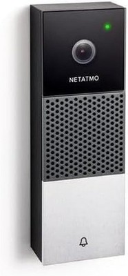 Netatmo NDB-DE Smart Video Doorbell with Camera, Wi-Fi, 2-Way Audio