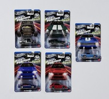 2026 Hot Wheels Fast Furious Silver Series Dream Lineup Set 5 Subaru Mustang99
