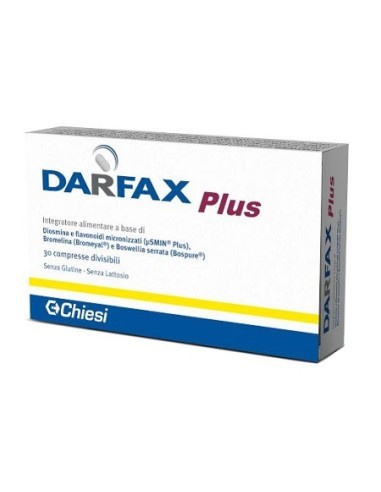 Darfax Plus 30 Compresse 1425mg: Stop Gambe Stanche e Gonfie