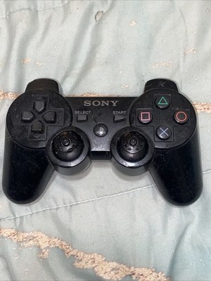 Authentic Sony Playstation 3 PS3 Genuine OEM Dualshock Ps3 Black Controller