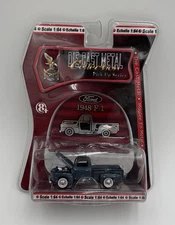 Yat Ming Road Signature 1948 Ford F-1 Pickup Die Cast Metal Collection New 1:64