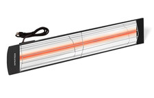 Infratech Plug In Garage Heater Black 1500 Watt 120 Volt Wallceiling Mount