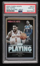 2020-21 Panini NBA Hoops Now Playing Holo Obi Toppin #SS-19 PSA 10 GEM MT 5w7